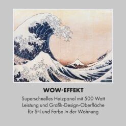 Wonderwall Air Art Smart Infrarotheizung 80x60cm 500W Wandmontage Welle -Klarstein Verkaufsgeschäft 10035122 de 0005 logo