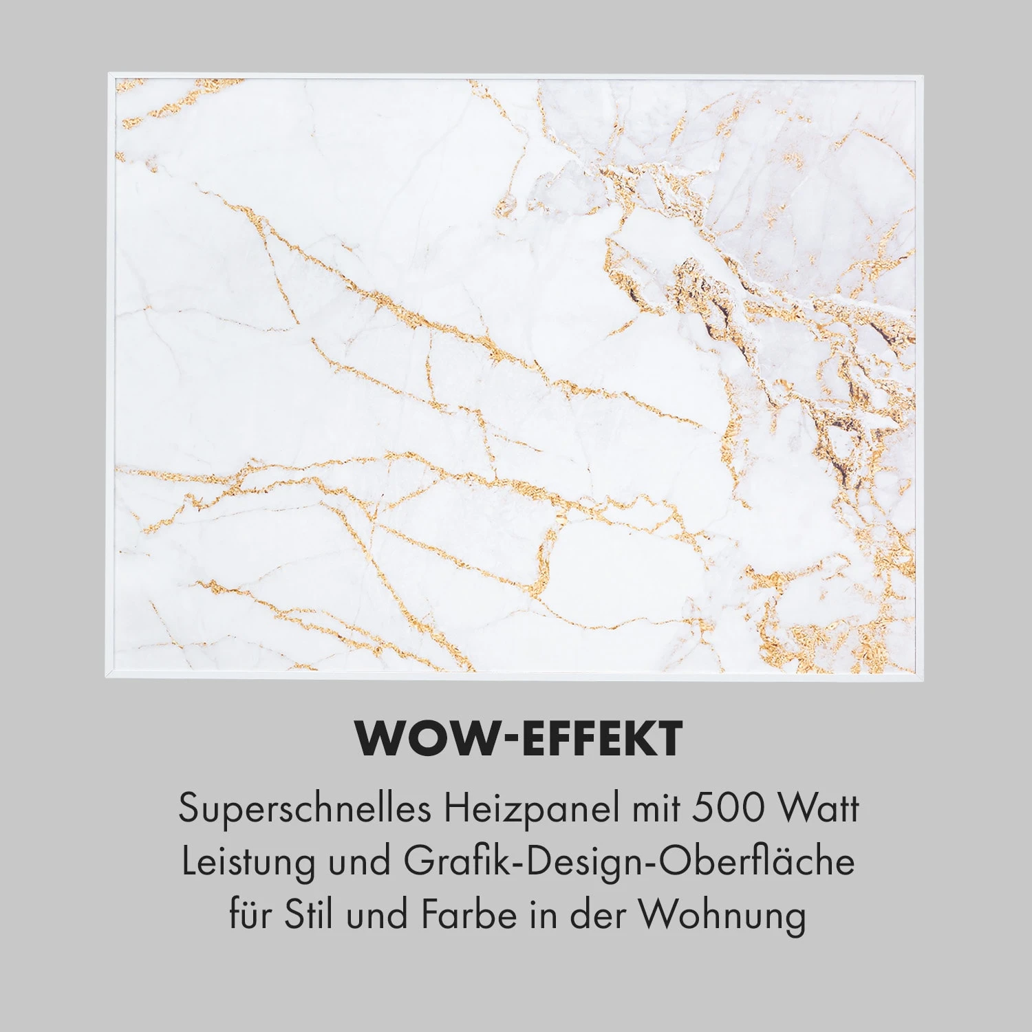 Wonderwall Air Art Smart Infrarotheizung 80x60cm 500W Wandmontage Marmor 7 Wonderwall Air Art Smart Infrarotheizung 80x60cm 500W Wandmontage Marmor – Bild 5
