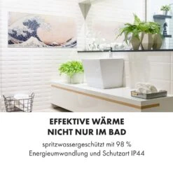 Wonderwall Air Art Smart Infrarotheizung 120x60cm 700W Wandinstallation App-Steuerung Wellen -Klarstein Verkaufsgeschäft 10035130 de 0006 logo
