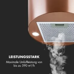 Barett Inselabzugshaube Ø35cm Umluft 558 M³/h LED Aktivkohlefilter 14 Barett Inselabzugshaube Ø35cm Umluft 558 M³/h LED Aktivkohlefilter -Klarstein Verkaufsgeschäft 10035165 de 0003 logo