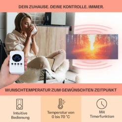 Wonderwall Air Art Infinite 720 Infrarotheizung 120x60 Cm -Klarstein Verkaufsgeschäft 10035173 de 0003 usp