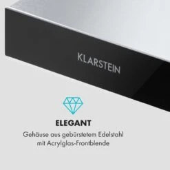 Contempo Unterbau-Dunstabzugshaube 90cm 175m³/h LED Edelstahl Acryl -Klarstein Verkaufsgeschäft 10035185 de 0007 logo
