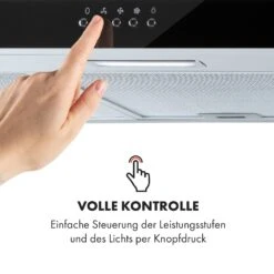 Contempo Unterbau-Dunstabzugshaube 90cm 175m³/h LED Edelstahl Acryl -Klarstein Verkaufsgeschäft 10035185 de 0008 logo