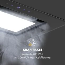 Hektor Brilliant Edition Lüfterbaustein 52 Cm 506 M³/h Touch Glas -Klarstein Verkaufsgeschäft 10035186 de 0003 logo