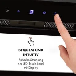 Hektor Brilliant Edition Lüfterbaustein 52 Cm 506 M³/h Touch Glas -Klarstein Verkaufsgeschäft 10035186 de 0004 logo