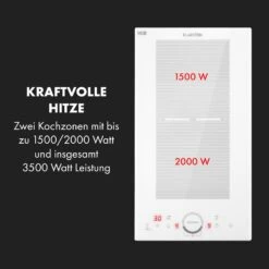 Delicatessa Slim Domino Induktionskochfeld 3500W Timer -Klarstein Verkaufsgeschäft 10035197 de 0004 logo