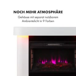 Aargau Smart Elektrischer Kamin 1000/2000W LED 18-27 °C Wochentimer -Klarstein Verkaufsgeschäft 10035204 de 0004 logo