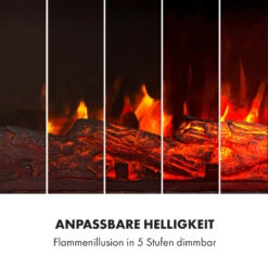 Aargau Smart Elektrischer Kamin 1000/2000W LED 18-27 °C Wochentimer -Klarstein Verkaufsgeschäft 10035204 de 0005 logo