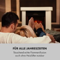 Aargau Smart Elektrischer Kamin 1000/2000W LED 18-27 °C Wochentimer -Klarstein Verkaufsgeschäft 10035204 de 0008 logo