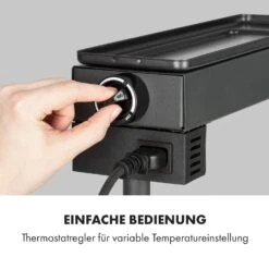 Appenzell XL Raclette Mit Grill 600 W Thermostat 2 Käseträger 12 Appenzell XL Raclette Mit Grill 600 W Thermostat 2 Käseträger -Klarstein Verkaufsgeschäft 10035218 de 0003 logo
