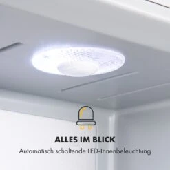 Happy Hour Minibar 5-15°C EEK G Lautlos 23dB LED-Licht -Klarstein Verkaufsgeschäft 10035240 de 0005 logo