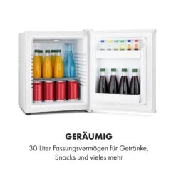 Happy Hour Minibar 5-15°C EEK G 25dB LED-Licht -Klarstein Verkaufsgeschäft 10035241 de 0004 logo