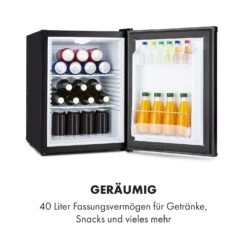Klarstein Happy Hour Minibar 40L 5-15°C 23 DB LED-Licht -Klarstein Verkaufsgeschäft 10035247 de 0004 logo