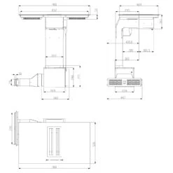 Full House 2.0 DownAir System Induktionsherd Dunstabzugshaube 271 M³/h -Klarstein Verkaufsgeschäft 10035259 yy 0009 logo