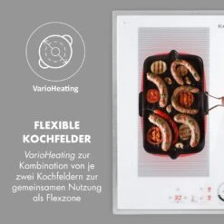 Delicatessa 60 Prime Induktionskochfeld 4 Zonen 7000W Timer -Klarstein Verkaufsgeschäft 10035267 de 0003 logo