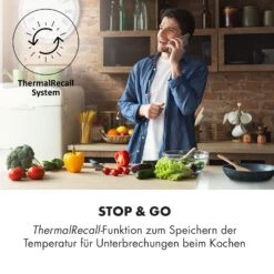 Delicatessa 60 Prime Induktionskochfeld 4 Zonen 7000W Timer -Klarstein Verkaufsgeschäft 10035267 de 0009 logo