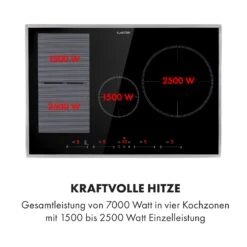 Delicatessa 77 Hybrid Prime Einbaukochfeld Induktion 4 Zonen 7000W 16 Delicatessa 77 Hybrid Prime Einbaukochfeld Induktion 4 Zonen 7000W -Klarstein Verkaufsgeschäft 10035269 de 0004 logo