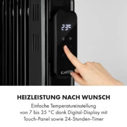 Thermaxx Elevate Smart Ölradiator 2720W 7-35 °C 24h-Timer App-Steuerung -Klarstein Verkaufsgeschäft 10035277 de 0004 logo