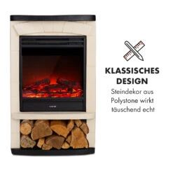 Carinthia Elektrokamin 1800W LED Wochentimer Fernbedienung Heizer -Klarstein Verkaufsgeschäft 10035316 de 0006 logo