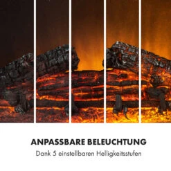 Carinthia Elektrokamin 1800W LED Wochentimer Fernbedienung Heizer -Klarstein Verkaufsgeschäft 10035316 de 0007 logo