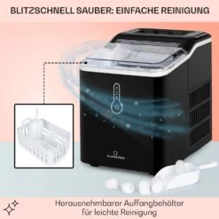 Chillout Eiswürfelmaschine Bulleteis 12kg/24h Wassertank: 1,5 L 13 Chillout Eiswürfelmaschine Bulleteis 12kg/24h Wassertank: 1,5 L -Klarstein Verkaufsgeschäft 10035320 de 0005 usp