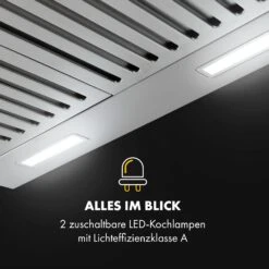 Purista Americana Dunstabzugshaube Baffle-Filter 306 M³/h -Klarstein Verkaufsgeschäft 10035340 de 0005 logo