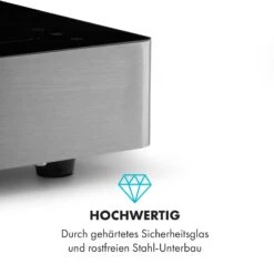 TrinityCook Induktionskochfeld 3400W Touch Control Glas -Klarstein Verkaufsgeschäft 10035361 de 0008 logo