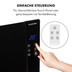 Lindholm Konvektionsheizgerät Thermostat Timer 2000W -Klarstein Verkaufsgeschäft 10035363 de 0007 logo