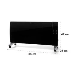 Lindholm Konvektionsheizgerät Thermostat Timer 2000W -Klarstein Verkaufsgeschäft 10035363 yy 0009 logo Klarstein Lindholm Konvektionsheizgeraet schwarz