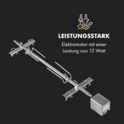 Sauenland Pro XL Spanferkelgrill Drehspieß 15W 4 Rollen Edelstahl 15 Sauenland Pro XL Spanferkelgrill Drehspieß 15W 4 Rollen Edelstahl -Klarstein Verkaufsgeschäft 10035373 de 0005 logo
