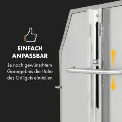 Sauenland Pro XL Spanferkelgrill Drehspieß 15W 4 Rollen Edelstahl 16 Sauenland Pro XL Spanferkelgrill Drehspieß 15W 4 Rollen Edelstahl -Klarstein Verkaufsgeschäft 10035373 de 0006 logo