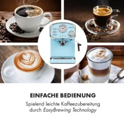 Espressionata Gusto Espressomaschine 1100W 15 Bar Druck 14 Espressionata Gusto Espressomaschine 1100W 15 Bar Druck -Klarstein Verkaufsgeschäft 10035377 de 0004 logo