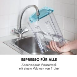 Espressionata Gusto Espressomaschine 1100W 15 Bar Druck 15 Espressionata Gusto Espressomaschine 1100W 15 Bar Druck -Klarstein Verkaufsgeschäft 10035377 de 0005 logo