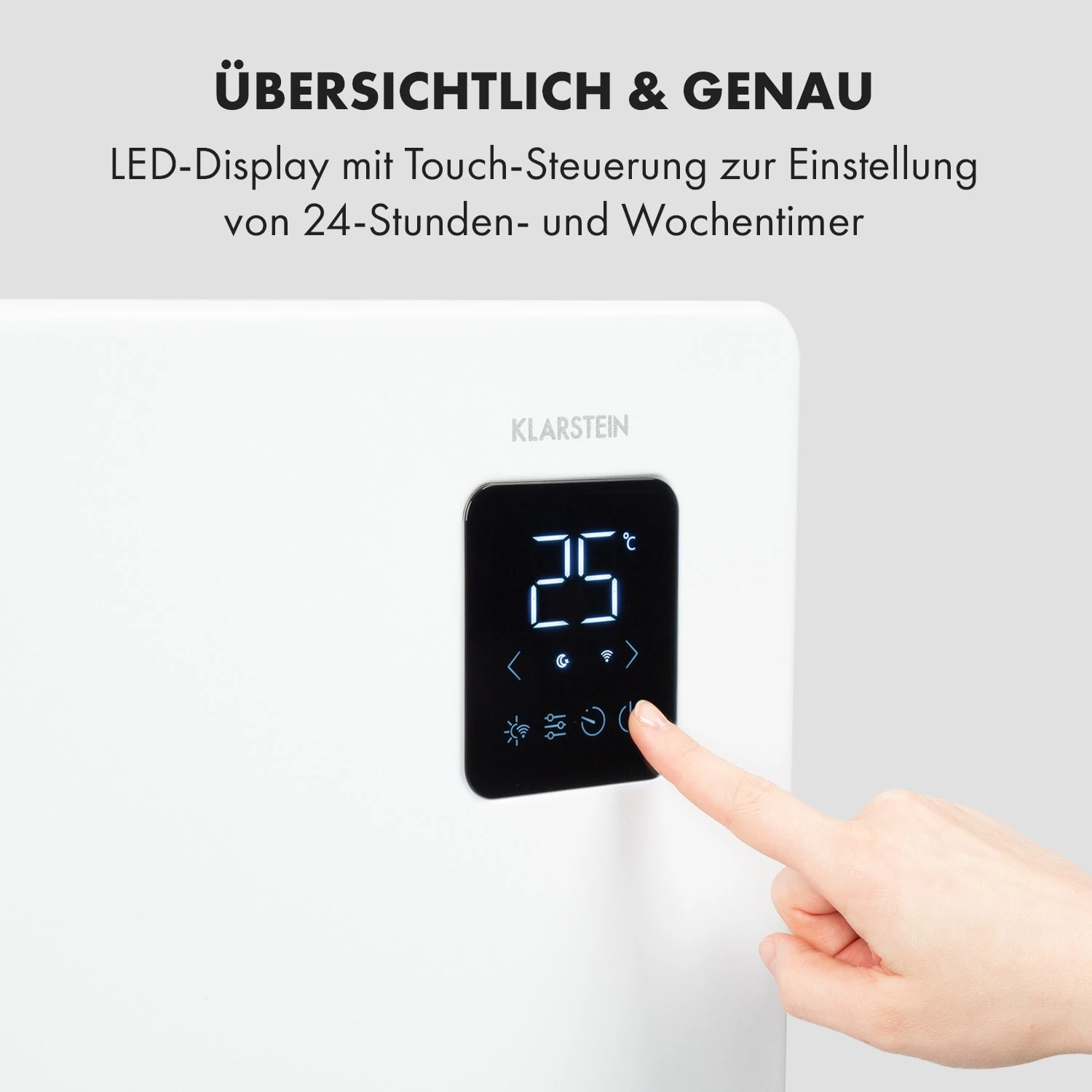 Bansin Smart 1500 Konvektionsheizgerät 1500W App-Steuerung 6 Bansin Smart 1500 Konvektionsheizgerät 1500W App-Steuerung – Bild 4