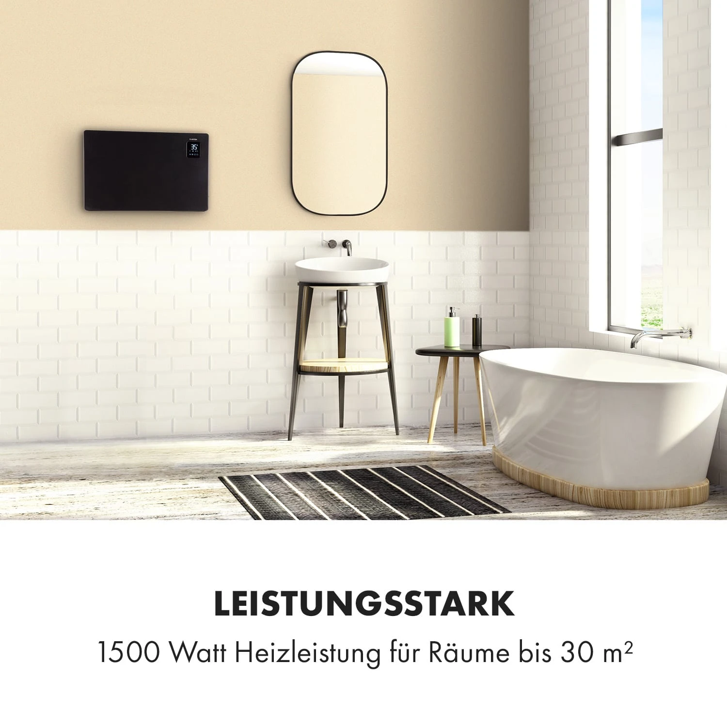 Bansin Smart 1500 Konvektionsheizgerät 1500W App-Steuerung 5 Bansin Smart 1500 Konvektionsheizgerät 1500W App-Steuerung – Bild 3