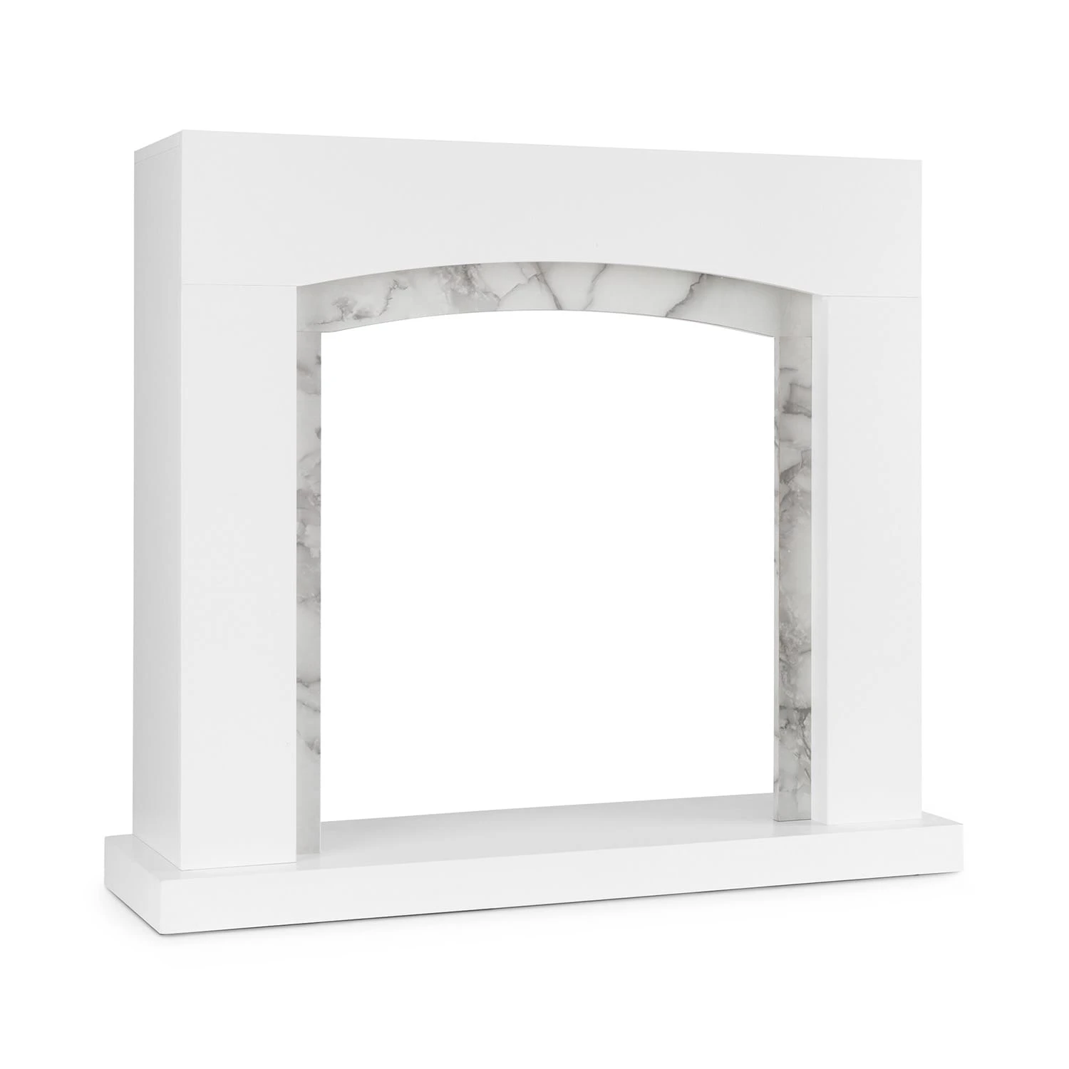 Studio Frame II Kamingehäuse MDF Marmordekoration 3 Studio Frame II Kamingehäuse MDF Marmordekoration