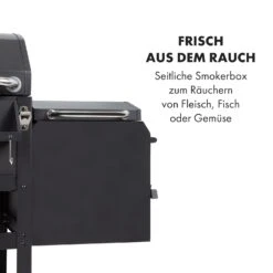Kingsville Smoker Kombigrill Gas Kohle Smoker 13,5kW 3+1 Brenner 16 Kingsville Smoker Kombigrill Gas Kohle Smoker 13,5kW 3+1 Brenner -Klarstein Verkaufsgeschäft 10035409 de 0004 logo