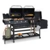 Kingsville Smoker Kombigrill Gas Kohle Smoker 13,5kW 3+1 Brenner -Klarstein Verkaufsgeschäft 10035409 yy 0001 titel