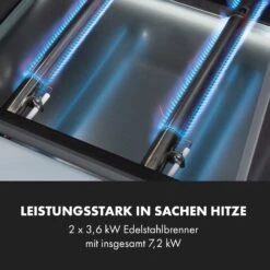Valdosta 2.0 Gasgrill 2x3,6kW Brenner Edelstahl 16 Valdosta 2.0 Gasgrill 2x3,6kW Brenner Edelstahl -Klarstein Verkaufsgeschäft 10035413 de 0005 logo