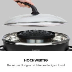 Szechuan 2-in-1 Hot Pot Und Grillplatte 5l Vol. 1350 / 600 W -Klarstein Verkaufsgeschäft 10035431 de 0006 logo