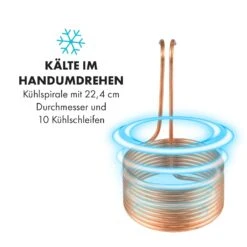 Chiller 10K Eintauchkühler Ø22,4 Cm 10 Schleifen -Klarstein Verkaufsgeschäft 10035448 de 0003 logo