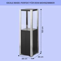 Phantasma Pinar Ethanol-Kamin Rauch- & Geruchlos Bio-Ethanol -Klarstein Verkaufsgeschäft 10035459 de 0005 usp