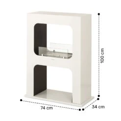 Phantasma Peña Ethanol-Kamin Rauch- & Geruchlos Bio-Ethanol -Klarstein Verkaufsgeschäft 10035460 yy 0011 dimensions