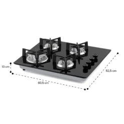 Trifecta 4 Gaskochfeld 4-flammig Triangle-Brenner Glaskeramik 19 Trifecta 4 Gaskochfeld 4-flammig Triangle-Brenner Glaskeramik -Klarstein Verkaufsgeschäft 10035469 yy 0011 dimensions