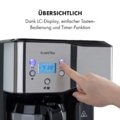 Caldetto Kaffeemaschine 1900W Heißwasserspender -Klarstein Verkaufsgeschäft 10035476 de 0004 logo
