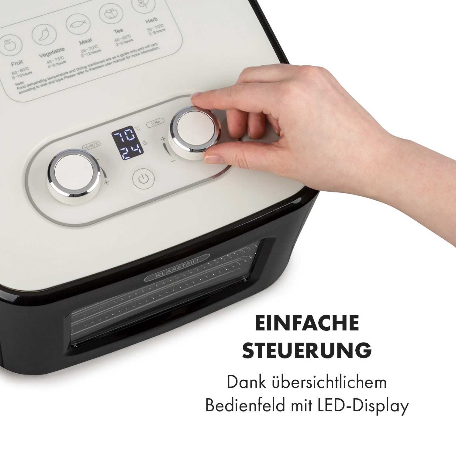 Tutti Frutti Dörrautomat 400W 35-80°C 8 Liter 7 Tutti Frutti Dörrautomat 400W 35-80°C 8 Liter – Bild 5