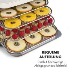 Tutti Frutti Dörrautomat 400W 35-80°C 8 Liter 16 Tutti Frutti Dörrautomat 400W 35-80°C 8 Liter -Klarstein Verkaufsgeschäft 10035481 de 0006 logo