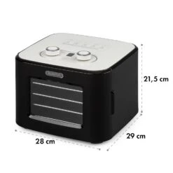 Tutti Frutti Dörrautomat 400W 35-80°C 8 Liter 19 Tutti Frutti Dörrautomat 400W 35-80°C 8 Liter -Klarstein Verkaufsgeschäft 10035481 yy 0009 logo Klarstein Tutti Frutti Dehydrator Black