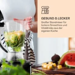 Luca Multifunktionsmixer 1000 W 3 L Stufenlose Geschwindigkeit 6 Modi 12 Luca Multifunktionsmixer 1000 W 3 L Stufenlose Geschwindigkeit 6 Modi -Klarstein Verkaufsgeschäft 10035487 de 0004 logo