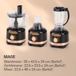 Luca Multifunktionsmixer 1000 W 3 L Stufenlose Geschwindigkeit 6 Modi 15 Luca Multifunktionsmixer 1000 W 3 L Stufenlose Geschwindigkeit 6 Modi -Klarstein Verkaufsgeschäft 10035487 de 0007 logo